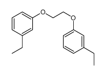 1-ethyl-3-[2-(3-ethylphenoxy)ethoxy]benzene结构式