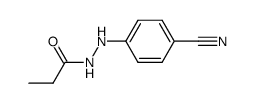 Propanoic acid,2-(4-cyanophenyl)hydrazide picture