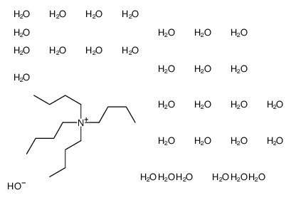 四丁基氢氧化铵,30水结构式