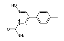 1-(p-Tolyl)-glyoxal-2-aldoxim-1-semicarbazon结构式