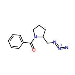 [2-(Azidomethyl)-1-pyrrolidinyl](phenyl)methanone结构式