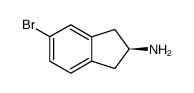 2-AMINO-5-BROMOINDAN Structure