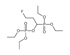 (1-diethoxyphosphoryl-3-fluoropropyl) diethyl phosphate结构式