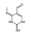 5-Pyrimidinecarboxaldehyde, 2-amino-4-(methylamino)- (9CI)结构式