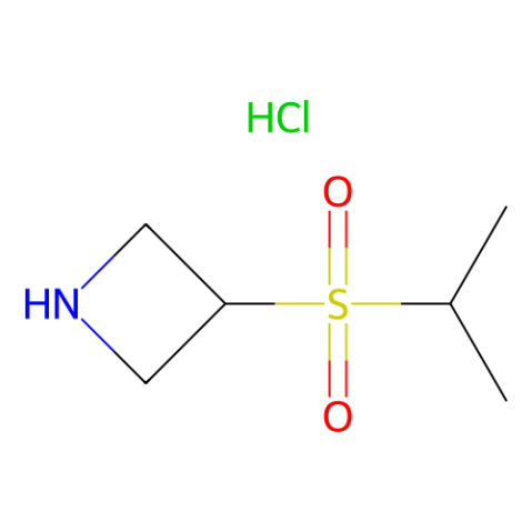 3-(propane-2-sulfonyl)azetidine hydrochloride结构式