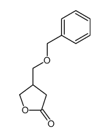 (±)-4-[(benzyloxy)methyl]-dihydrofuran-2(3H)-one Structure