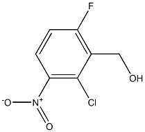 (2-Chloro-6-fluoro-3-nitro-phenyl)-methanol Structure