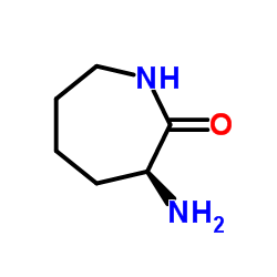 (S)-3-氨基-2-氮杂环庚烷酮结构式