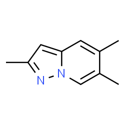 Pyrazolo[1,5-a]pyridine,2,5,6-trimethyl-结构式