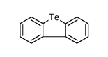 dibenzotellurophene Structure