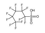 perfluoropentane-1-sulphonic acid结构式