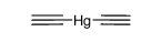 bis-(ethynyl)-mercury Structure