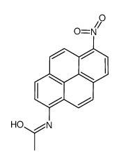 N-(6-nitropyren-1-yl)acetamide Structure