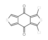 1,3-Dichloro-2,6-dithia-s-indacene-4,8-dione Structure