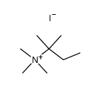 trimethyl-tert-pentyl-ammonium, iodide Structure