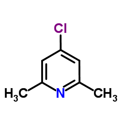 4-Chloro-2,6-dimethylpyridine Structure