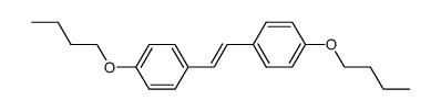 4,4'-dibutoxy-trans-stilbene Structure