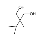 [1-(hydroxymethyl)-2,2-dimethylcyclopropyl]methanol Structure