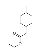 ethyl 2-(4-methylcyclohexylidene)acetate Structure