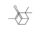 2,4,4-trimethylbicyclo[3.1.1]hept-2-en-6-one结构式