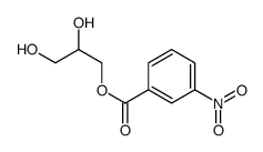 2,3-dihydroxypropyl 3-nitrobenzoate Structure