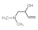 1-dimethylaminobut-3-en-2-ol结构式