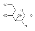 D-Gluconic acid, delta-lactone结构式