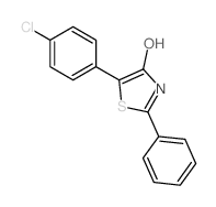 4-Thiazolol,5-(4-chlorophenyl)-2-phenyl- picture