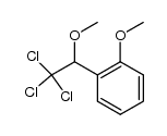 1,1,1-Trichlor-2-methoxy-2-o-methoxyphenylethan结构式