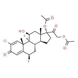 2-chloro-6beta,9-difluoro-11beta,17,21-trihydroxypregna-1,4-diene-3,20-dione 17,21-di(acetate) picture