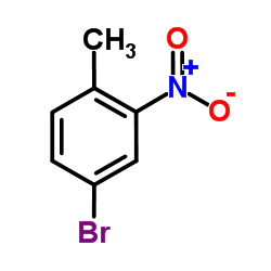 4-Bromo-2-nitrotoluene Structure