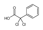 α,α-Dichlorophenylacetic acid Structure