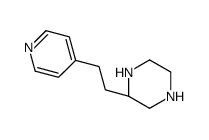 Piperazine, 2-[2-(4-pyridinyl)ethyl]-, (2S)- (9CI)结构式