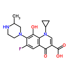 8-羟基基加替沙星图片
