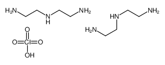 N'-(2-aminoethyl)ethane-1,2-diamine,perchloric acid Structure