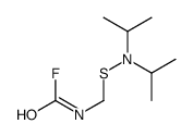 N-[[di(propan-2-yl)amino]sulfanylmethyl]carbamoyl fluoride Structure