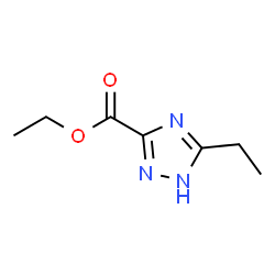 1H-1,2,4-Triazole-3-carboxylicacid,5-ethyl-,ethylester(9CI) structure