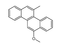 12-methoxy-5-methylchrysene Structure