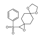 1-(benzenesulfonyl)-2,7,10-trioxadispiro[2.2.46.23]dodecane结构式