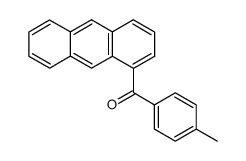 anthracen-1-yl(p-tolyl)methanone Structure