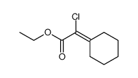 ethyl (2-chlorocyclohexylidene)acetate结构式