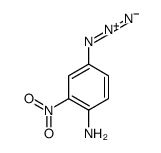 4-azido-2-nitroaniline结构式