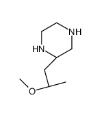 Piperazine, 2-(2-methoxypropyl)-, (2S)- (9CI) structure