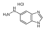 5-肼基苯并咪唑二盐酸盐结构式