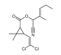 戊烯氰氯菊酯结构式