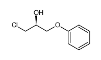 (S)-1-chloro-3-phenoxyisopropanol Structure