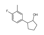 TRANS-2-(4-FLUORO-3-METHYLPHENYL)CYCLOPENTANOL picture