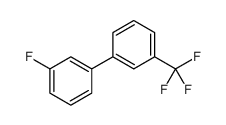 3-FLUORO-3'-TRIFLUOROMETHYLBIPHENYL Structure