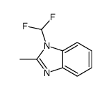 1-(二氟甲基)-2-甲基-(9ci)-1H-苯并咪唑图片