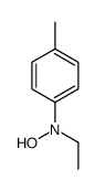 Benzenamine,N-ethyl-N-hydroxy-4-methyl-结构式